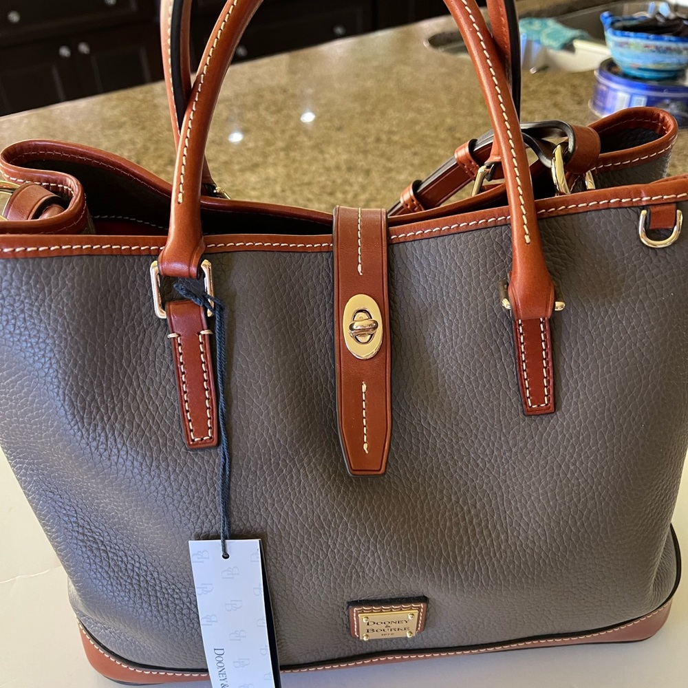 Dooney and Bourke Perry Satchel NWT